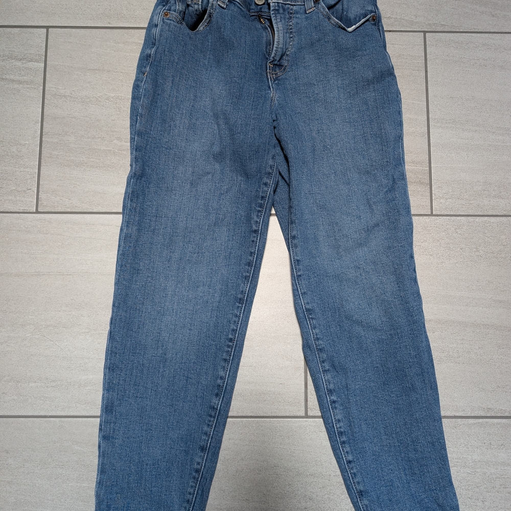 Old Navy Women's OG High-rise Straight Leg Blue Jeans